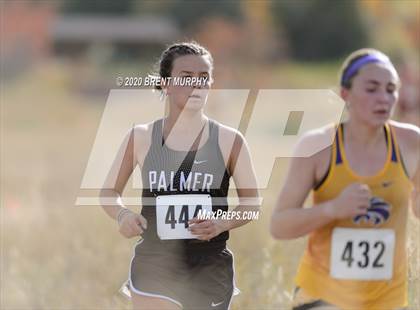Thumbnail 3 in CHSAA Cross Country 4A Region 2 Girls photogallery.