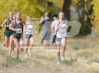 Thumbnail 1 in CHSAA Cross Country 4A Region 2 Girls photogallery.