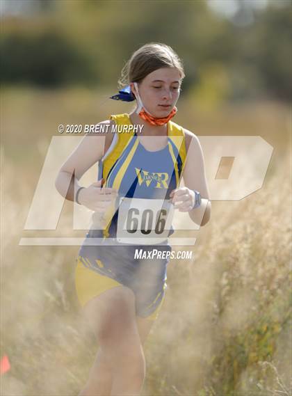Thumbnail 3 in CHSAA Cross Country 4A Region 2 Girls photogallery.