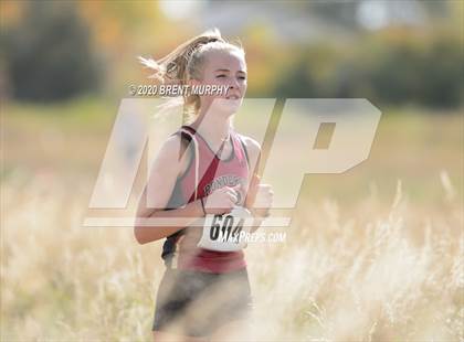 Thumbnail 1 in CHSAA Cross Country 4A Region 2 Girls photogallery.