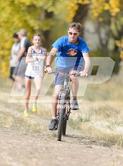 Thumbnail 1 in CHSAA Cross Country 4A Region 2 Girls photogallery.