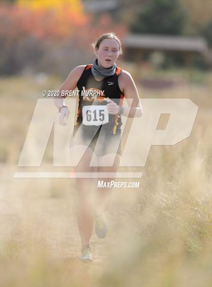 Thumbnail 3 in CHSAA Cross Country 4A Region 2 Girls photogallery.