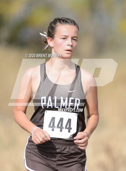 Thumbnail 1 in CHSAA Cross Country 4A Region 2 Girls photogallery.