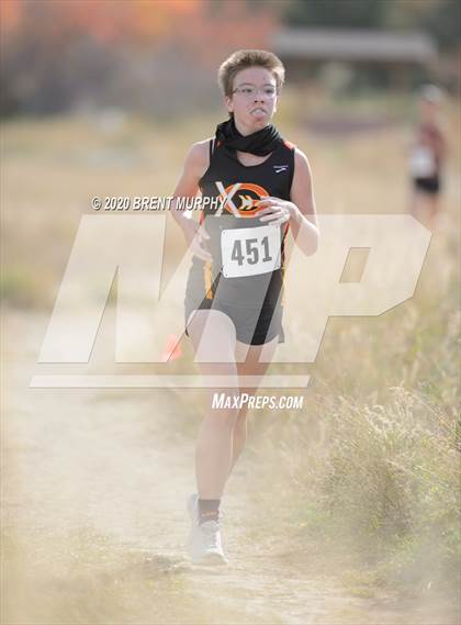 Thumbnail 3 in CHSAA Cross Country 4A Region 2 Girls photogallery.