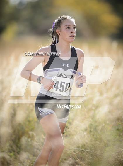 Thumbnail 2 in CHSAA Cross Country 4A Region 2 Girls photogallery.