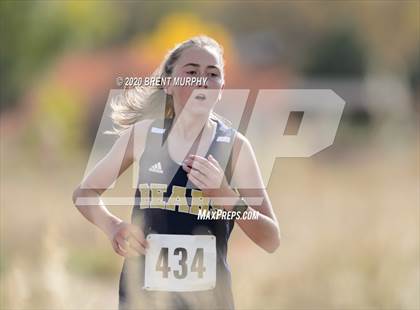 Thumbnail 2 in CHSAA Cross Country 4A Region 2 Girls photogallery.