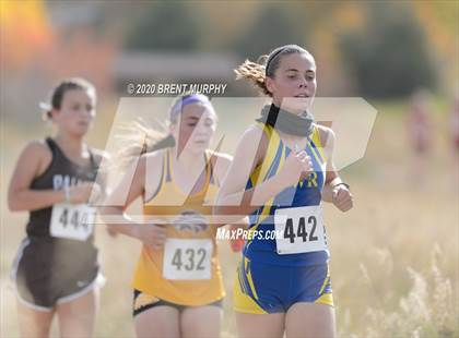 Thumbnail 2 in CHSAA Cross Country 4A Region 2 Girls photogallery.