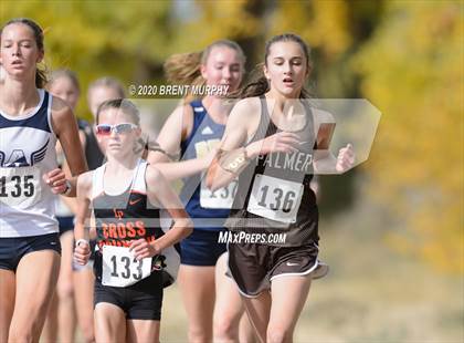 Thumbnail 3 in CHSAA Cross Country 4A Region 2 Girls photogallery.
