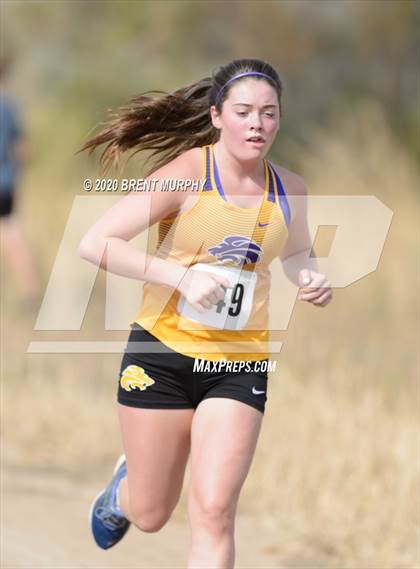Thumbnail 1 in CHSAA Cross Country 4A Region 2 Girls photogallery.