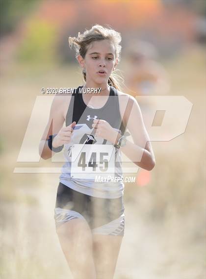 Thumbnail 2 in CHSAA Cross Country 4A Region 2 Girls photogallery.