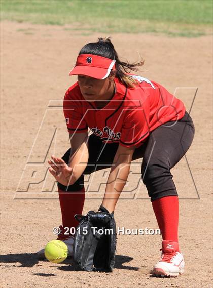 Thumbnail 3 in Monrovia vs Norte Vista (Northview Tournament) photogallery.