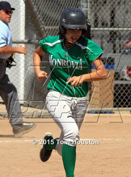 Thumbnail 2 in Monrovia vs Norte Vista (Northview Tournament) photogallery.