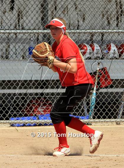 Thumbnail 3 in Monrovia vs Norte Vista (Northview Tournament) photogallery.