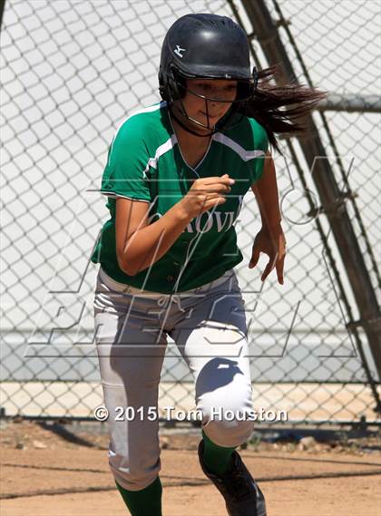 Thumbnail 3 in Monrovia vs Norte Vista (Northview Tournament) photogallery.
