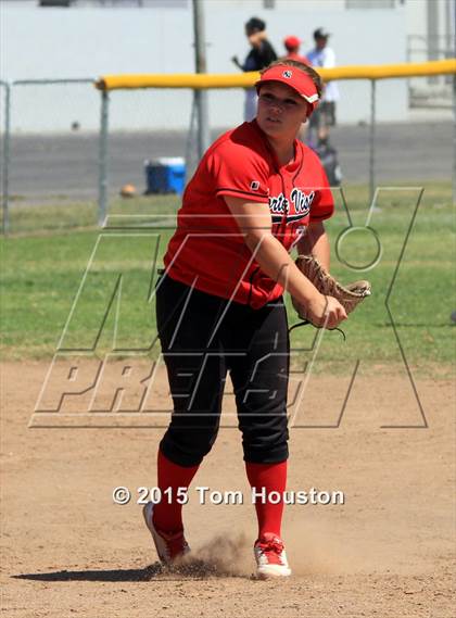 Thumbnail 3 in Monrovia vs Norte Vista (Northview Tournament) photogallery.