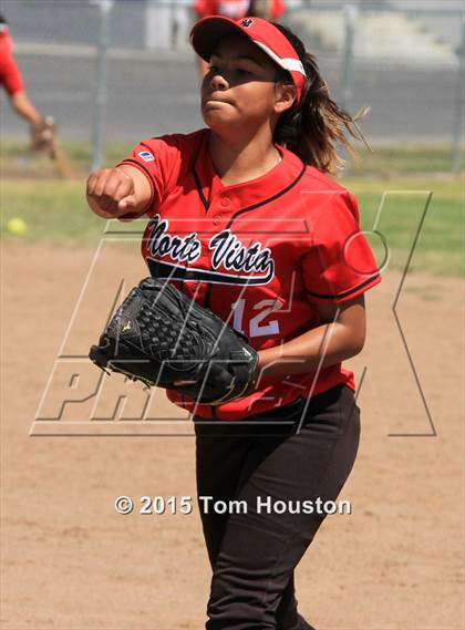 Thumbnail 3 in Monrovia vs Norte Vista (Northview Tournament) photogallery.