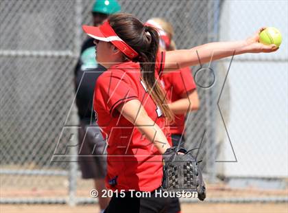 Thumbnail 3 in Monrovia vs Norte Vista (Northview Tournament) photogallery.