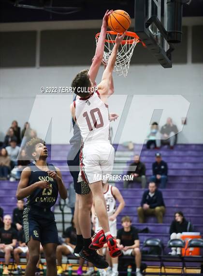 Thumbnail 1 in Snow Canyon vs. Northridge (Riverton Holiday Tournament) photogallery.