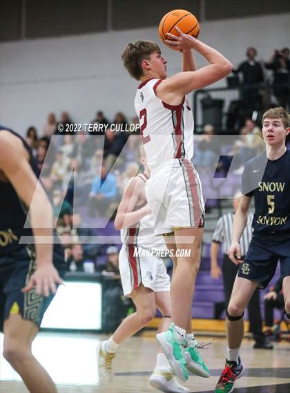 Thumbnail 2 in Snow Canyon vs. Northridge (Riverton Holiday Tournament) photogallery.
