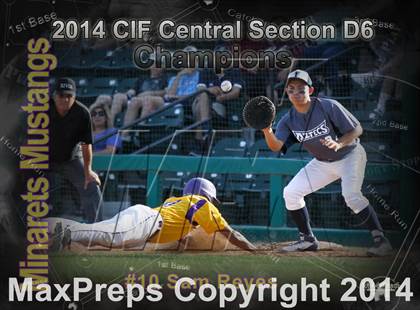 Thumbnail 1 in Minarets vs. Farmersville (CIF CS D6 Final) photogallery.