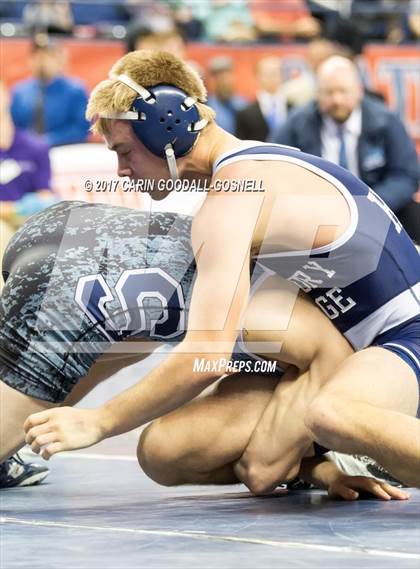 Thumbnail 2 in NCHSAA 3A Wrestling Championships photogallery.