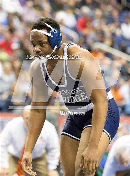 Thumbnail 3 in NCHSAA 3A Wrestling Championships photogallery.
