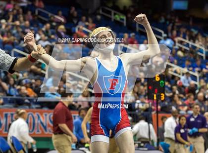 Thumbnail 1 in NCHSAA 3A Wrestling Championships photogallery.