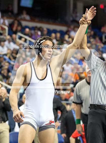 Thumbnail 1 in NCHSAA 3A Wrestling Championships photogallery.
