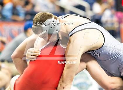 Thumbnail 3 in NCHSAA 3A Wrestling Championships photogallery.