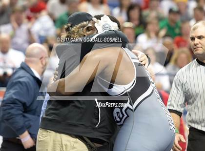 Thumbnail 2 in NCHSAA 3A Wrestling Championships photogallery.