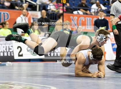 Thumbnail 1 in NCHSAA 3A Wrestling Championships photogallery.