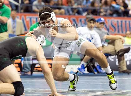 Thumbnail 3 in NCHSAA 3A Wrestling Championships photogallery.