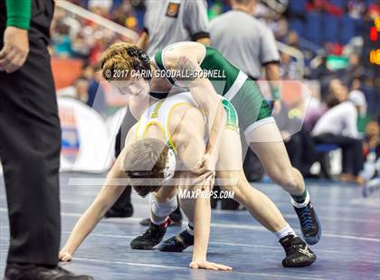 Thumbnail 1 in NCHSAA 3A Wrestling Championships photogallery.