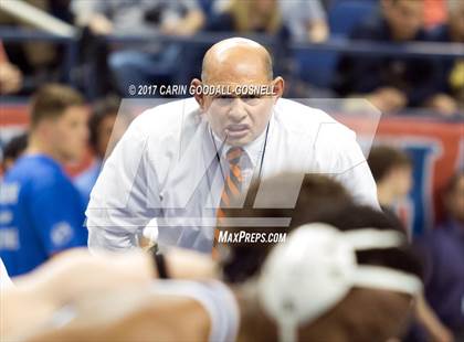Thumbnail 1 in NCHSAA 3A Wrestling Championships photogallery.