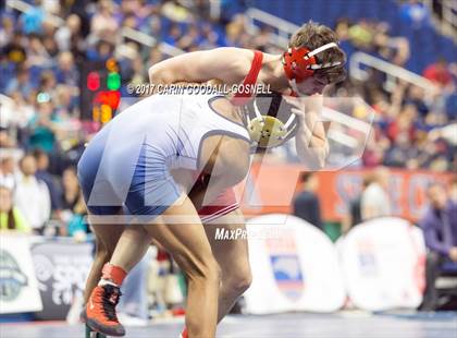 Thumbnail 3 in NCHSAA 3A Wrestling Championships photogallery.