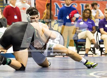 Thumbnail 3 in NCHSAA 3A Wrestling Championships photogallery.