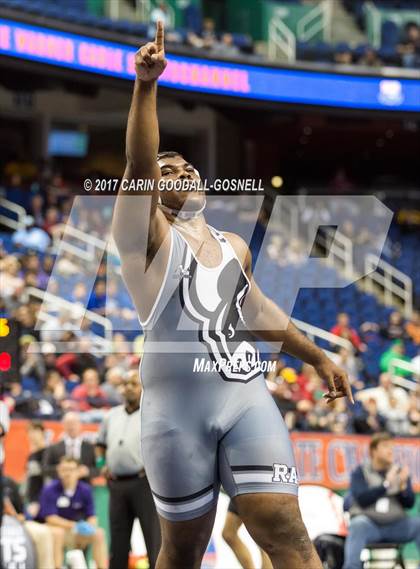 Thumbnail 1 in NCHSAA 3A Wrestling Championships photogallery.