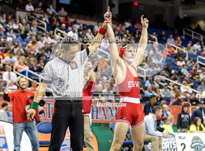 Thumbnail 2 in NCHSAA 3A Wrestling Championships photogallery.