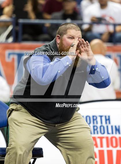 Thumbnail 1 in NCHSAA 3A Wrestling Championships photogallery.