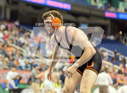 Thumbnail 1 in NCHSAA 3A Wrestling Championships photogallery.