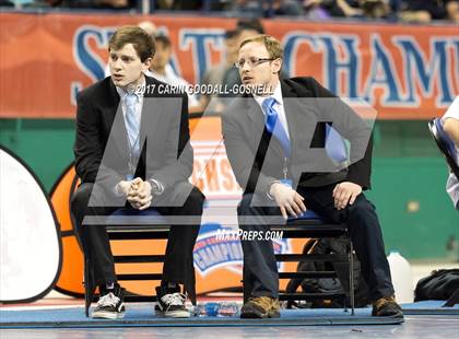 Thumbnail 3 in NCHSAA 3A Wrestling Championships photogallery.