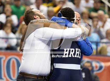 Thumbnail 2 in NCHSAA 3A Wrestling Championships photogallery.