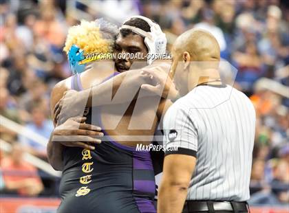 Thumbnail 3 in NCHSAA 3A Wrestling Championships photogallery.