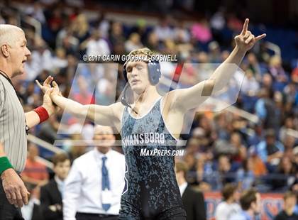 Thumbnail 2 in NCHSAA 3A Wrestling Championships photogallery.