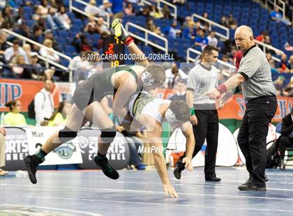 Thumbnail 3 in NCHSAA 3A Wrestling Championships photogallery.