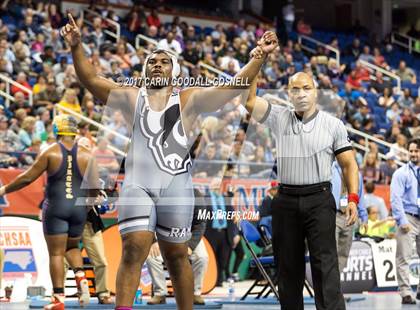 Thumbnail 1 in NCHSAA 3A Wrestling Championships photogallery.