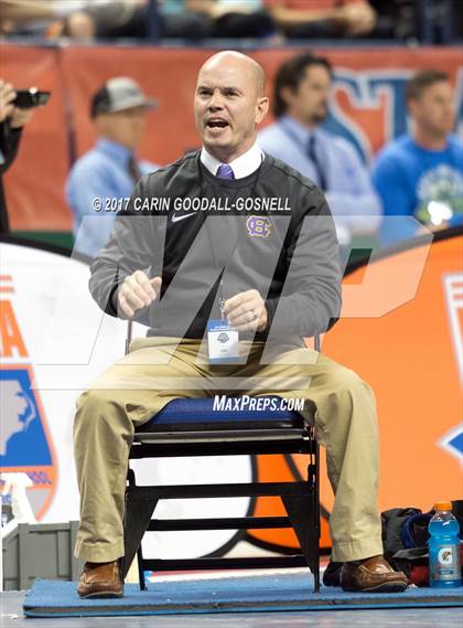 Thumbnail 2 in NCHSAA 3A Wrestling Championships photogallery.