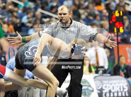 Thumbnail 2 in NCHSAA 3A Wrestling Championships photogallery.