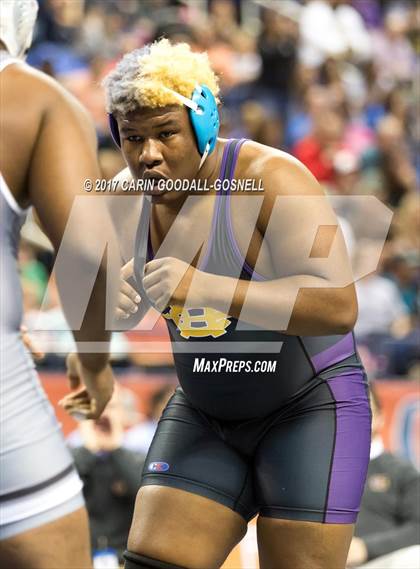 Thumbnail 1 in NCHSAA 3A Wrestling Championships photogallery.