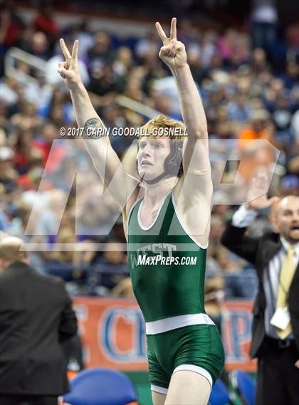 Thumbnail 3 in NCHSAA 3A Wrestling Championships photogallery.